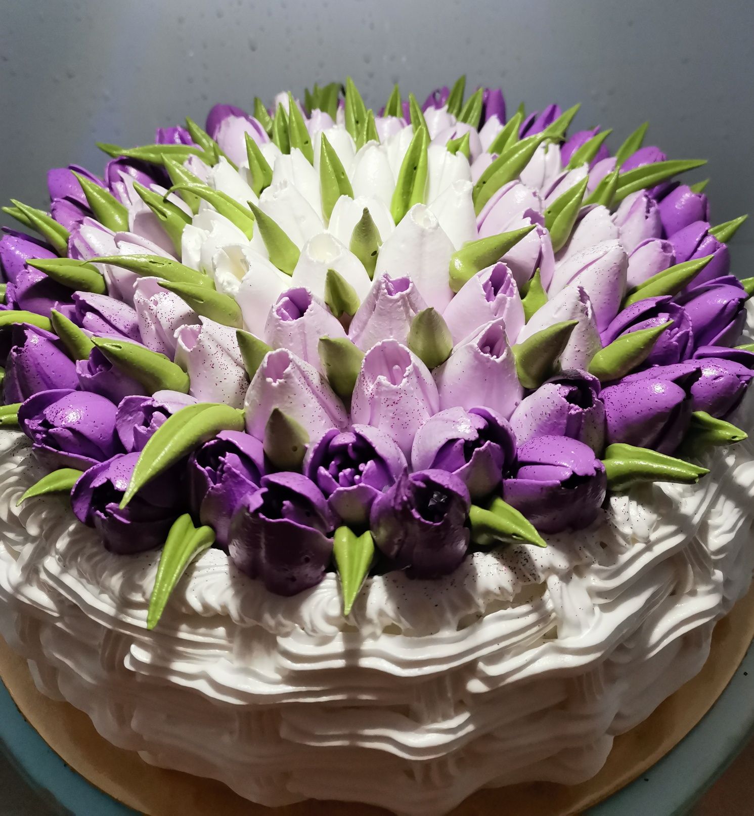 Торт «Корзина с цветами»