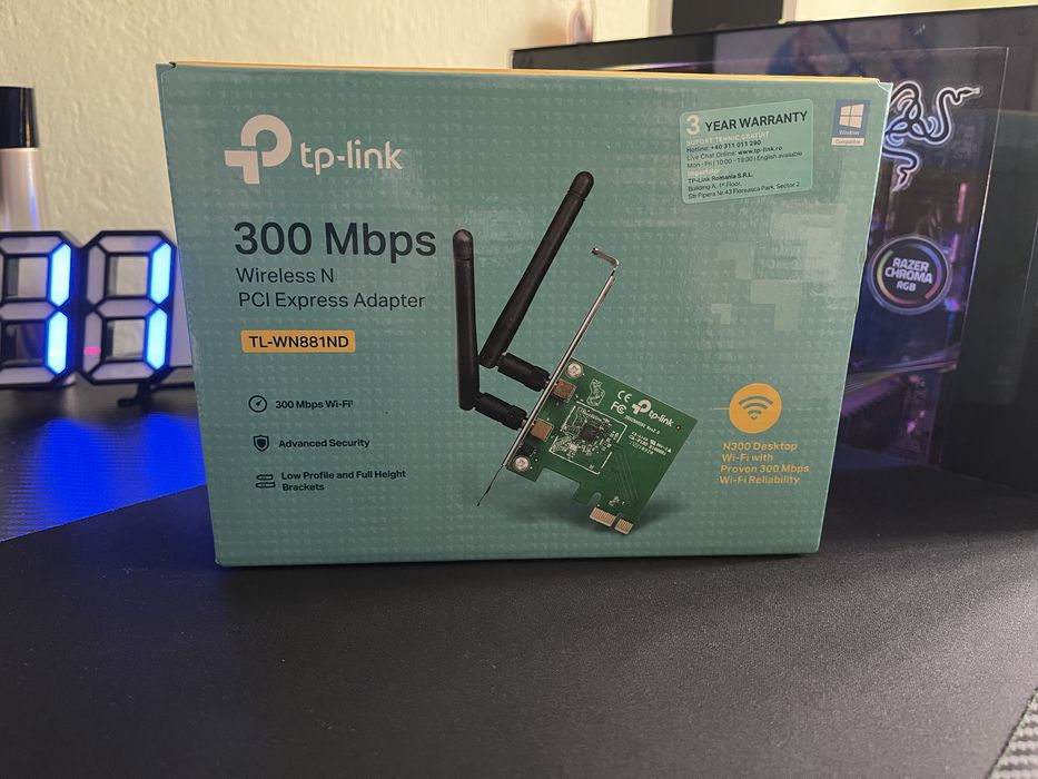 Механична клавиатура Razer - Huntsman Mini, Optical Red, Mercury