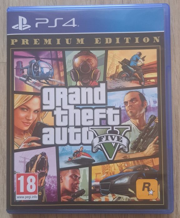 Игра за PS4 Grand Theft Auto V - Premium Edition (PS4)