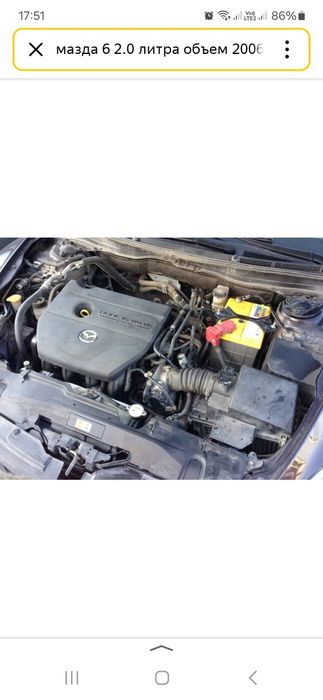 продам ДВС мазда 6