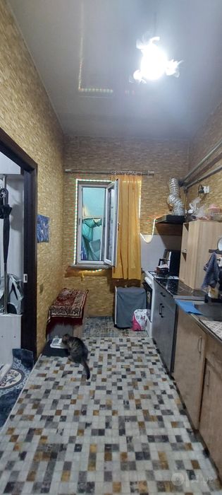 1 ком. квартира с двориком! 1/1/1. Кирпич. Старые Сергели, ул. Дарё б.