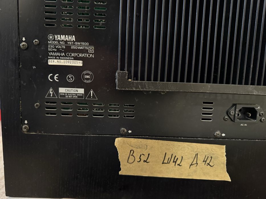 Yamaha YST-SW1500 12” Топ модел