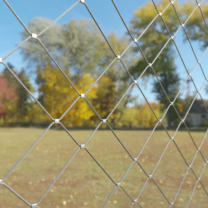 Сетка из нержавеющего троса