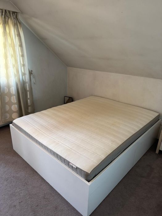 PAT CU SALTEA 160×200 IKEA Brimnes
