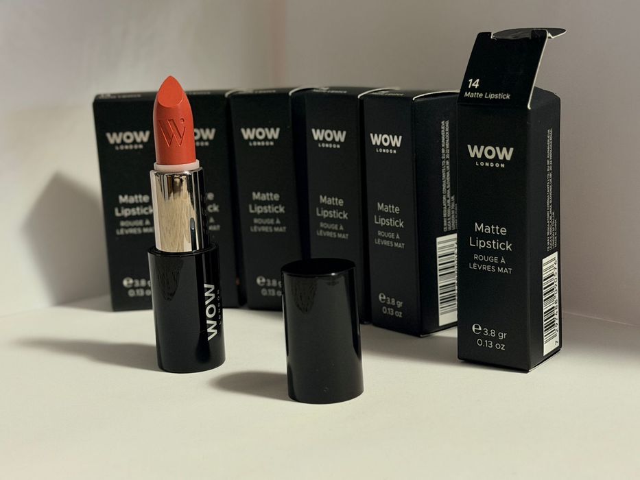 6 rujuri wow london matte lipstick no 14