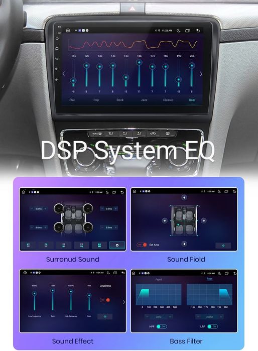 Navigatie Android dedicata pentru SKODA Superb 2 (2008-2015)