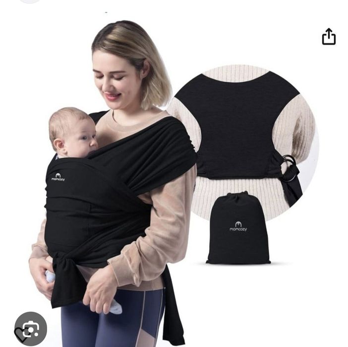 Слинг-шарф Momcozy (Baby Wrap Carrier)