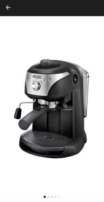 Espressor manual De'Longhi EC221.B 15 bari  1 l Dispozitiv spumare Sistem cappuccino Negru gri