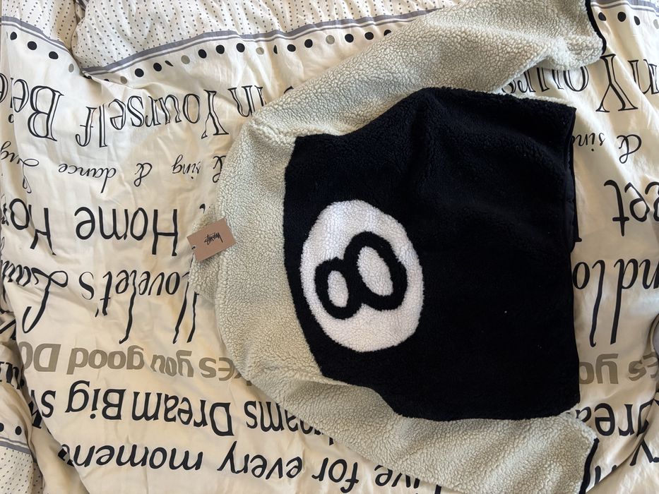 Jacheta stussy 8ball sherpa
