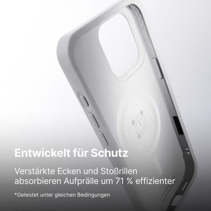 RhinoShield MagSafe Husă SolidX Protecţie consolidată la şocuri – Negru iPhone Air
