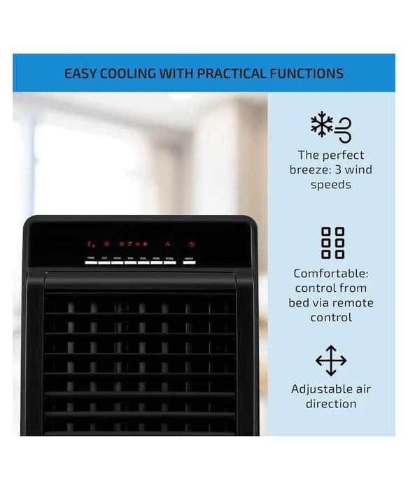 Aparat aer conditionat 4 in 1, OneConcept CTR-1, negru