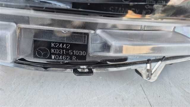 Far dreapta Mazda CX-5 CX5 Lupa Led Halogen an 2014 2015 2016 2017 cod KA1L-51030L Original - Factura si Garantie