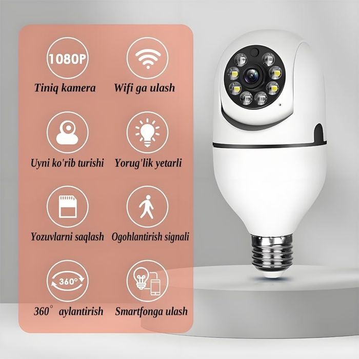 Yangi avlod aqilik kuzatuv kamerasi