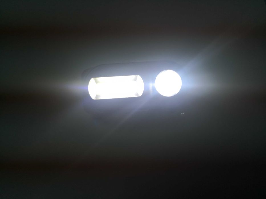 Lanterna de cap cu led xpe + cob