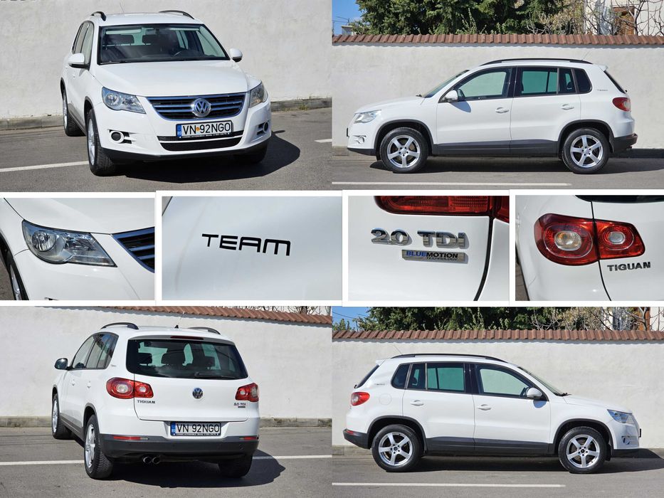 VW Tiguan 2.0TDI 140cp BlueMotion 2010 Euro5 Manual / Inmatriculat