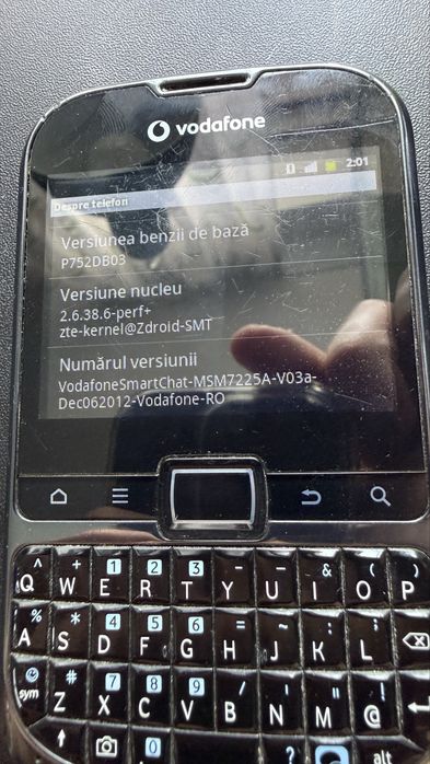 Vând Telefon de Colecție: Vodafone Smart Chat cu Tastatură QWERTY fizică