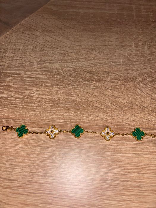 Accesoriu nou nou-Brățară Arpels van cleef verde cristale