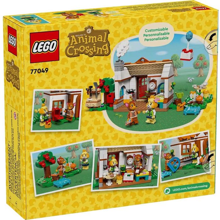 НОВО! LEGO Animal Crossing 77049 Kъщата на Isabelle