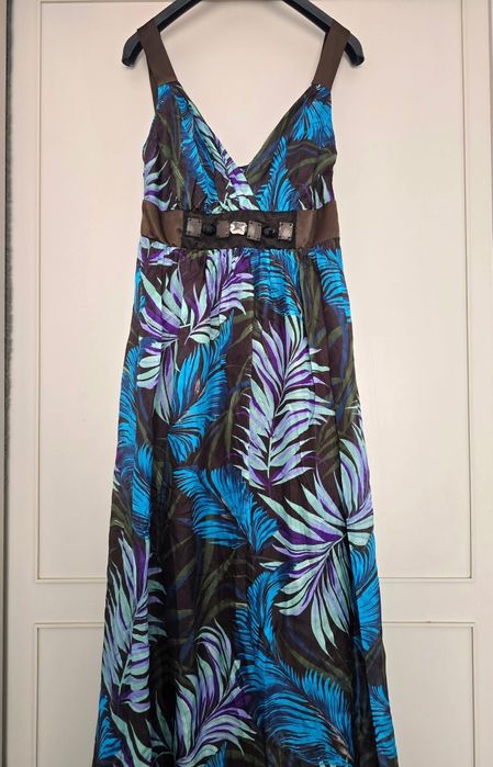 Rochie lunga, maxi - Ana ALCAZAR - matase XS-S
