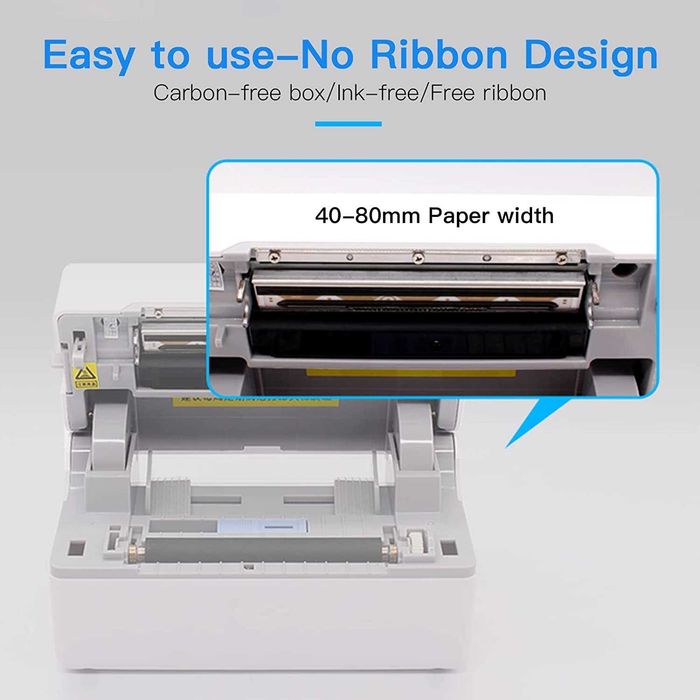 Принтер за етикети и товарителници СПИДИ и ЕКОНТ - 80мм