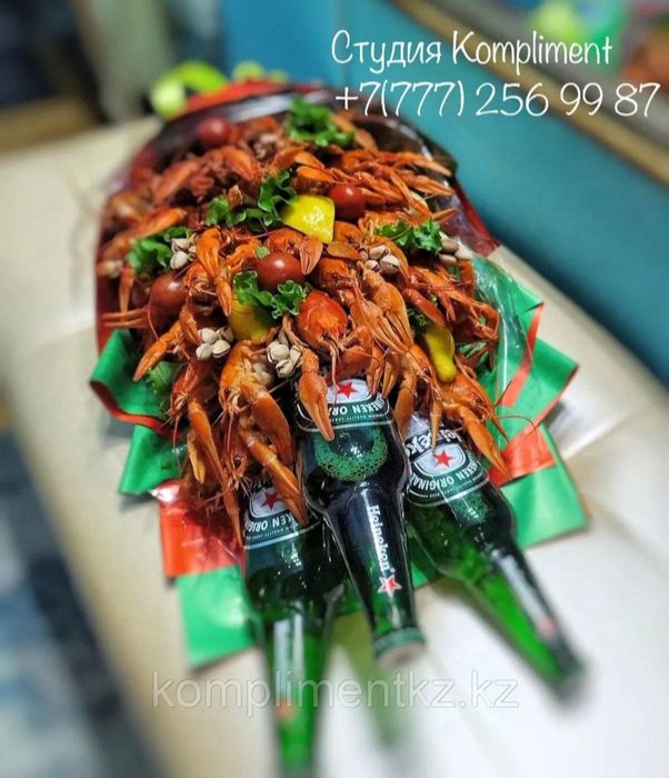 Мужские букеты Алматы