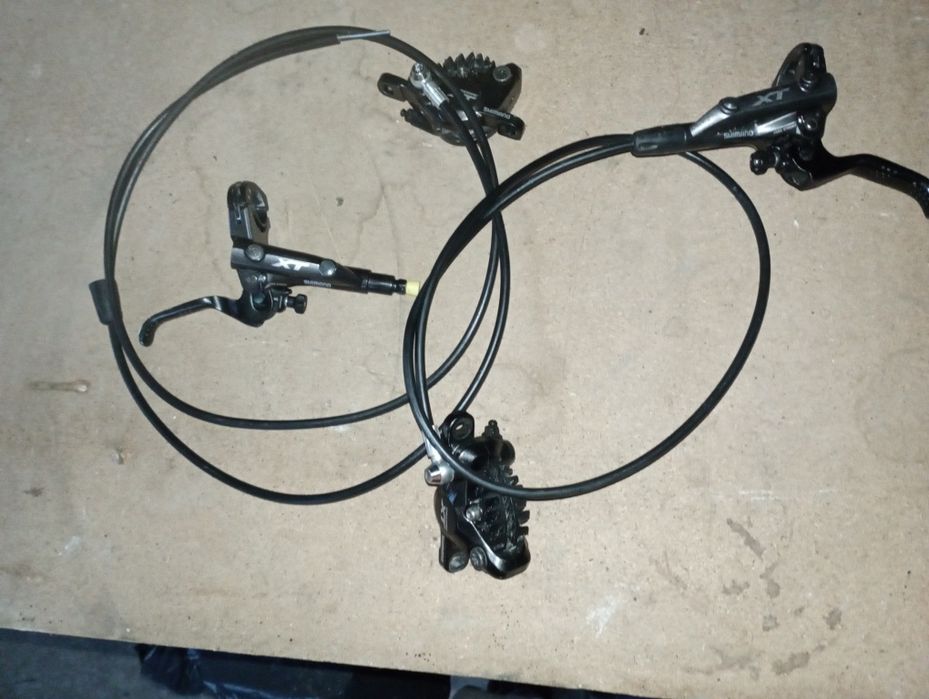 Set Frane hidraulice Shimano deore XT 8000