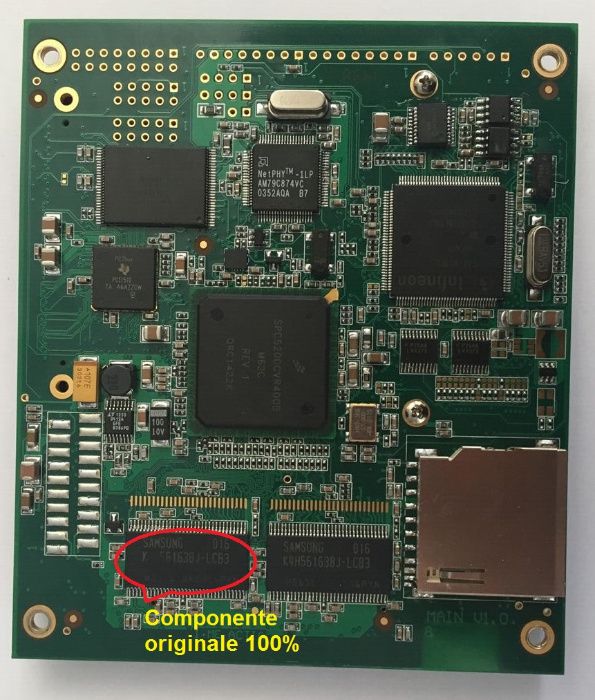 Tester auto Mercedes C4 SD Connect Pro 12/24 V + Laptop Militar V.2023