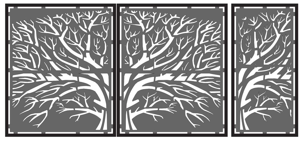Proiecte dxf porti garduri panouri pentru Laser si Plasma