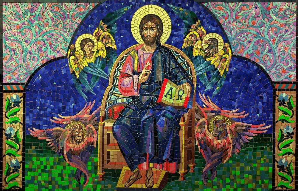Icoane din mozaic, troite