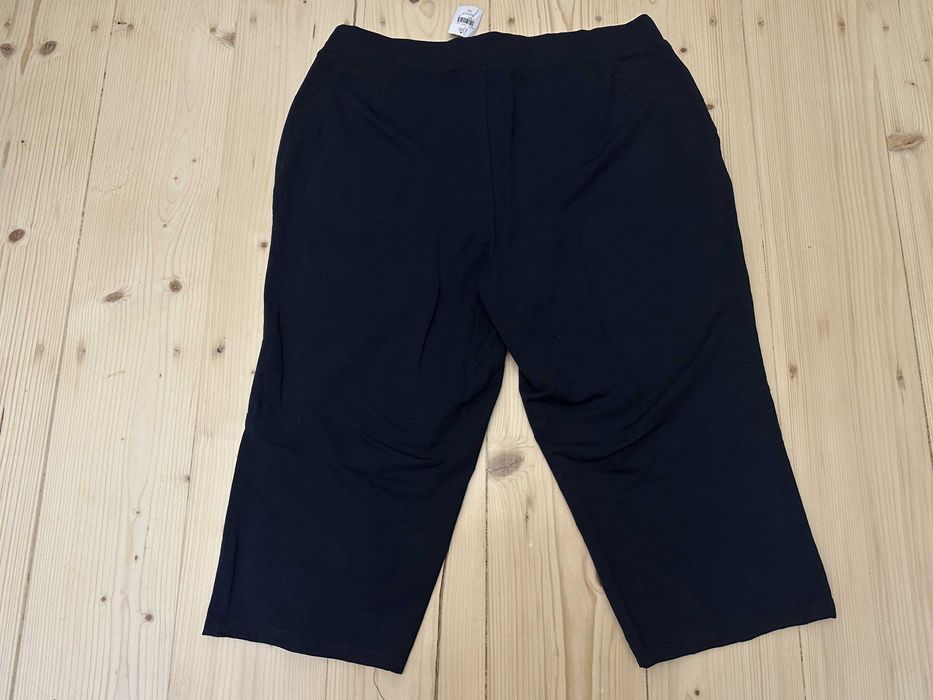 Pantaloni Capri Pure Jill J.Jill Noi cu Etichetă – Affinity French Terry XL