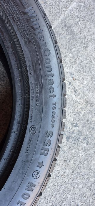 4 anvelope iarna runflat Continental 245/45/18,dot 2022-2024.Pret/buc