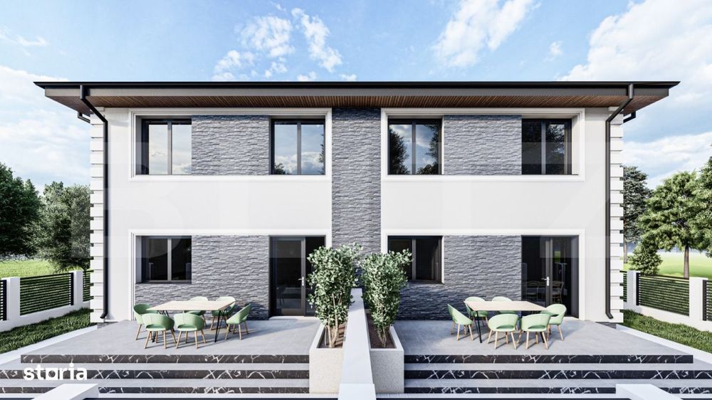 Duplex de vanzare, 105 mp, zona Tudor Neculai
