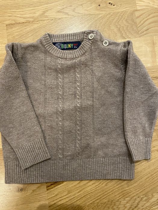 Детска жилетка и пуловер - вълна, мерино