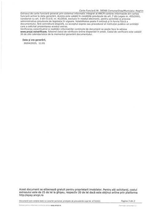 Teren intravilan Reghin