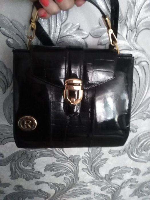 Новые! Франция! Из лаковой натуральной кожи.