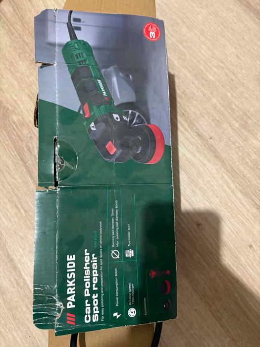 Полираща машина Parkside, за точков ремонт, PPM 800 A1, 800 W