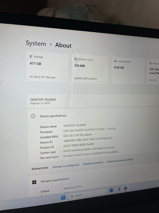 Laptop Dell in stare perfecta