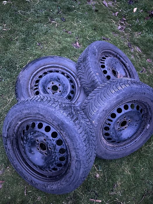 Set 4 jante tabla + anvelope 205/60/ R16