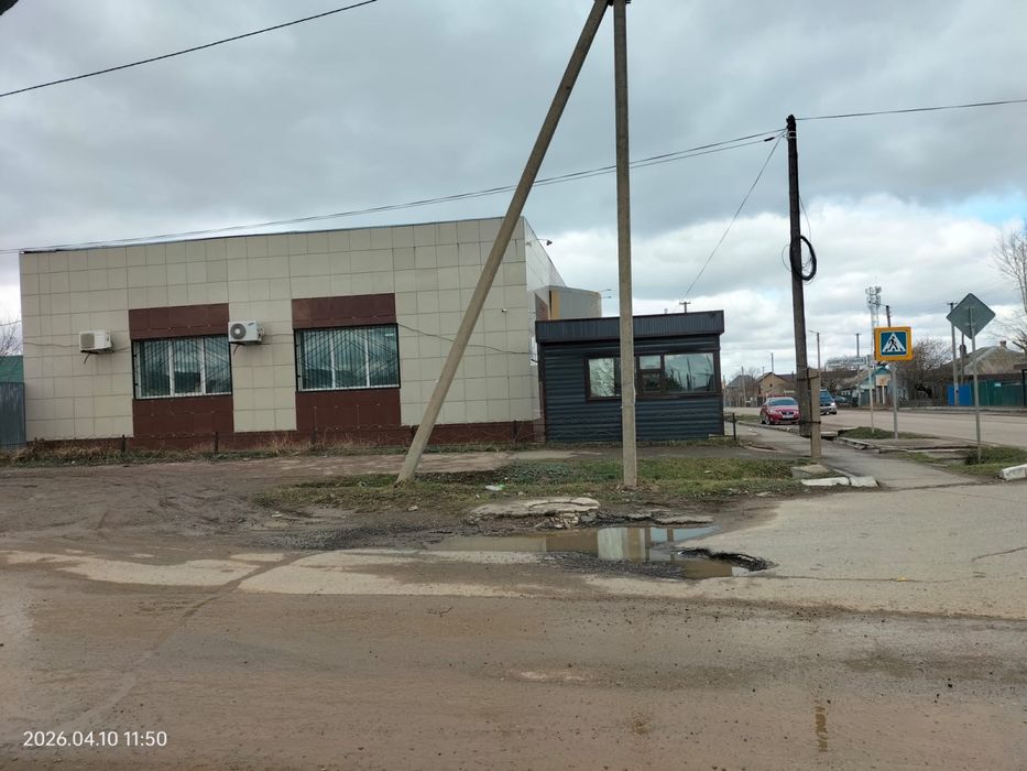 Место для установки павильона