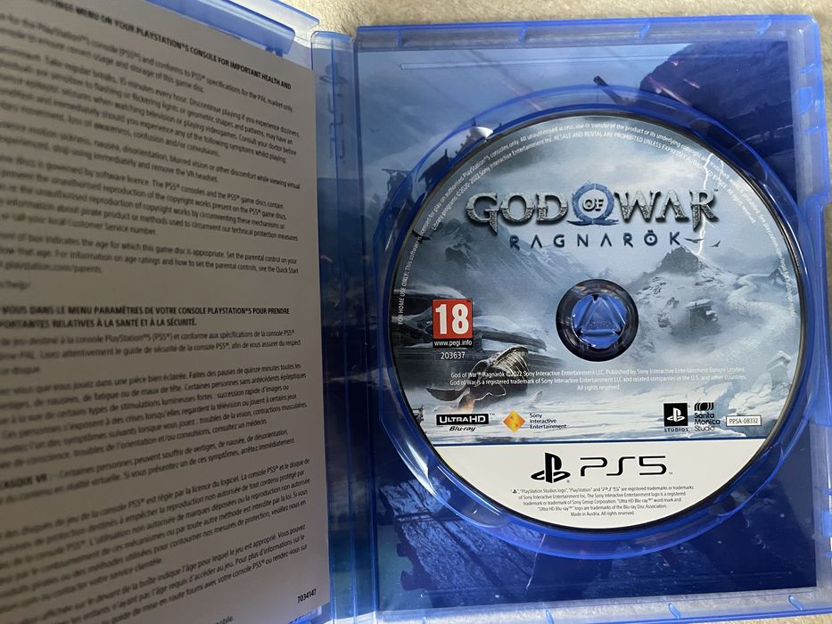 God of War Ragnarok ps5 rus