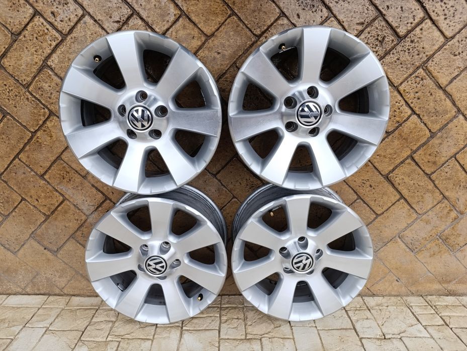 Оригинални джанти за Фолксваген 5х112 16 цола Тигуан, Шаран 5x112R16
