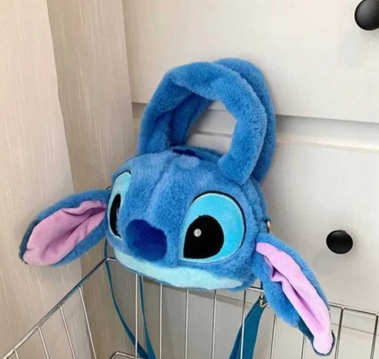 Плюшена чанта за през рамо на Стич