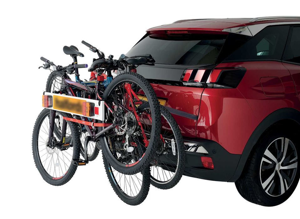 Suport 3 biciclete auto Menabo Marius cu prindere pe carlig