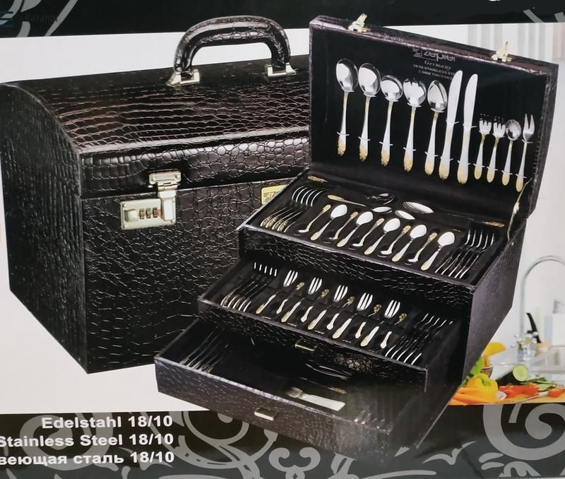 Набор столовых приборов Zepter НА 12 ПЕРСОН 86 ПРЕДМЕТОВ ГЕРМАНИЯ