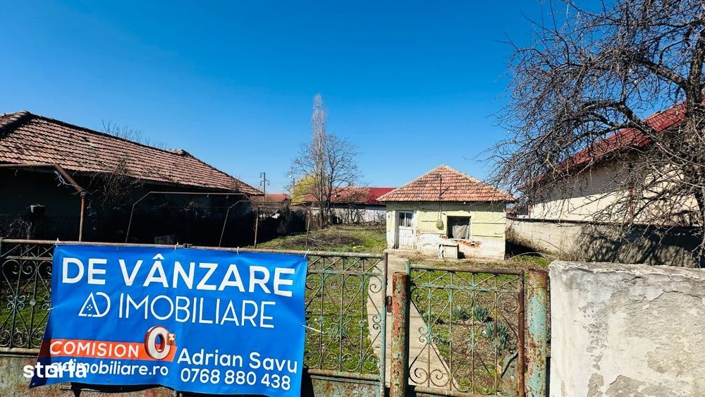 Teren intravilan + casă,strada Făgăraș,Zonă excelentă, aproape de Mall