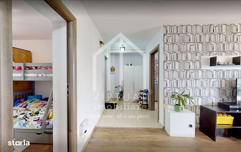 Apartament cu 3 camere, 74mp utili + terasa, etaj 1/2, loc de parcare — fotografia 3