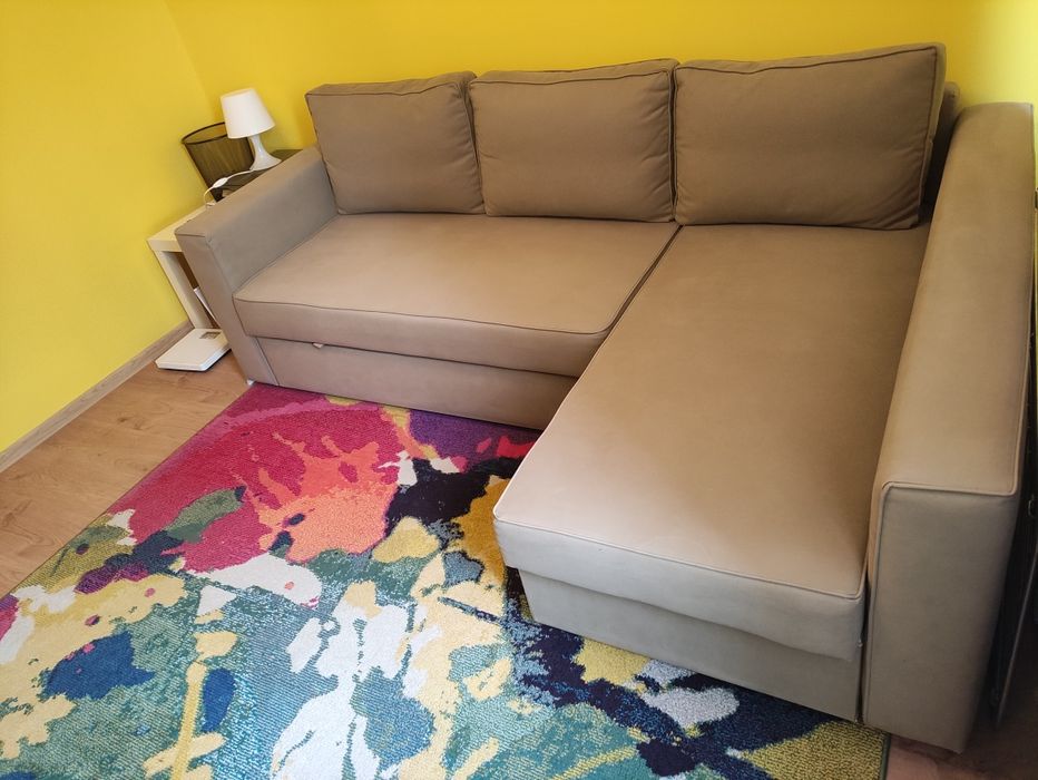 Диван с фунция сън и ракла