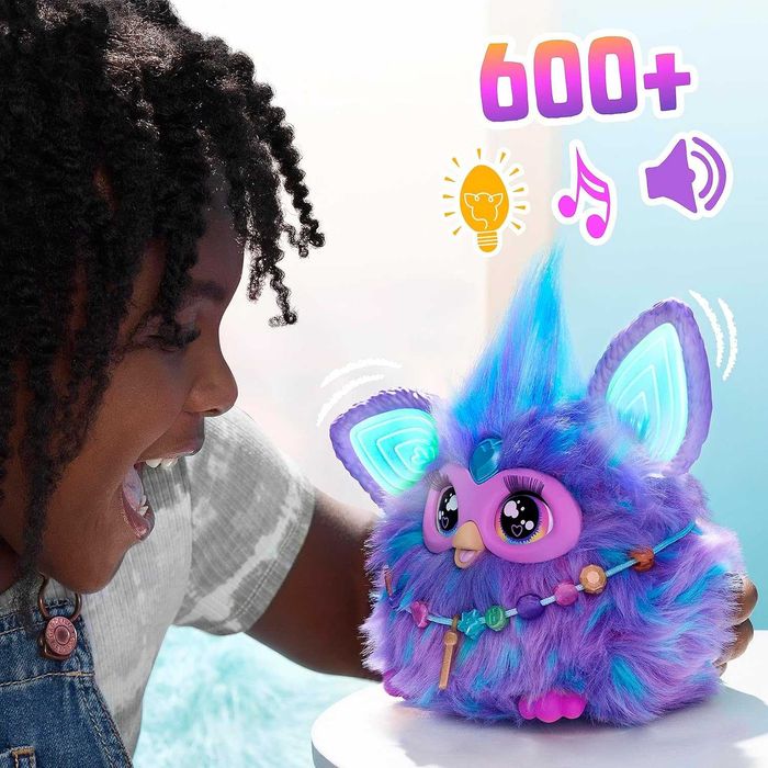 FURBY Furblets Плюшена интерактивна играчка лилаво Фърби