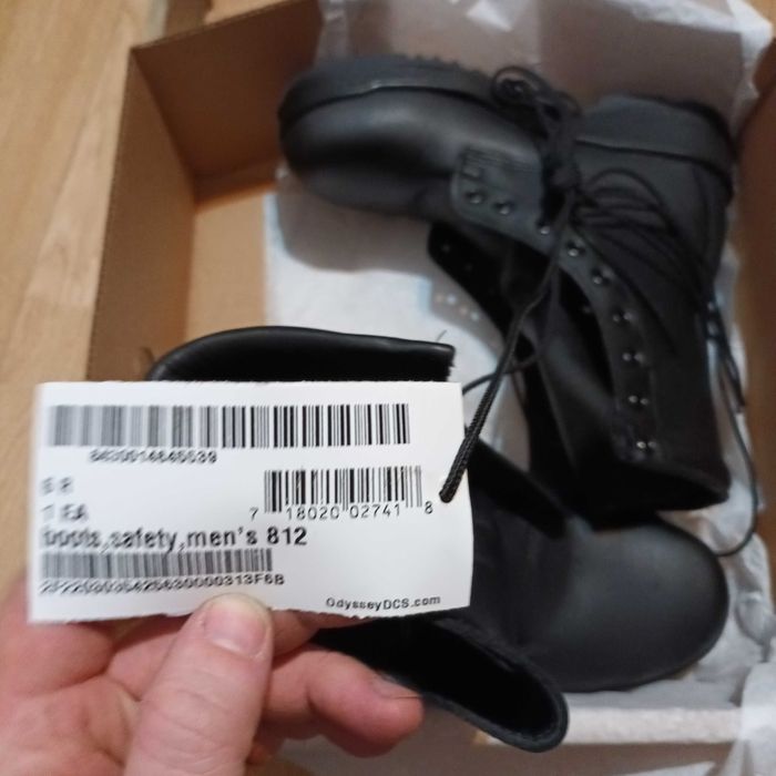 Ghete militare ROCKY, US Army, piele naturala neagra 6R, 39-40EU
