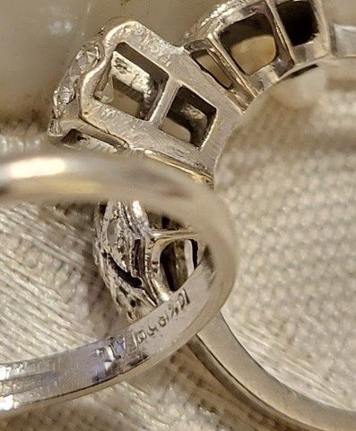 Сватбен и годежен пръстен , сет за  5,000€